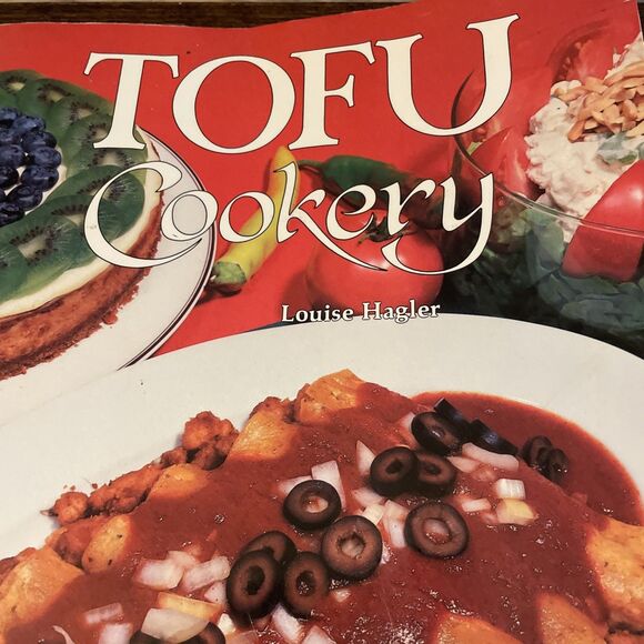 Tofu Cookery By Louise Hagler Vintage Vegetarian Cookbook 1982 - Picture 2 of 8
